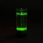 Radioaktywna szklanka - Zielona