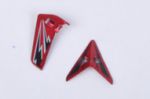 S110G-04 Tail Decoration Red - Stateczniki Ogona Czerwone